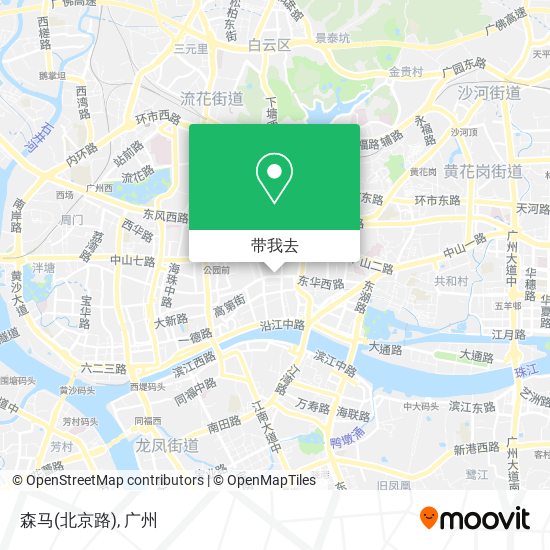 森马(北京路)地图