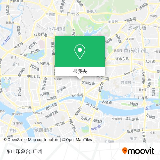 东山印象台地图