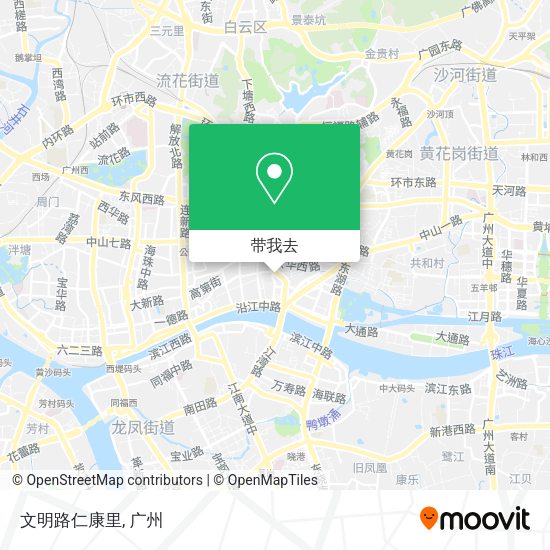 文明路仁康里地图