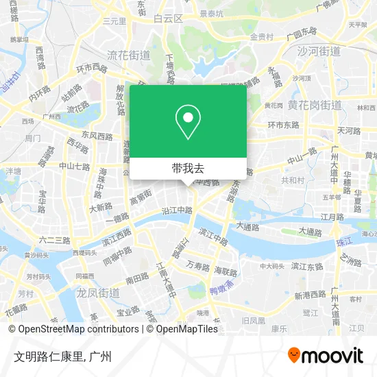 文明路仁康里地图