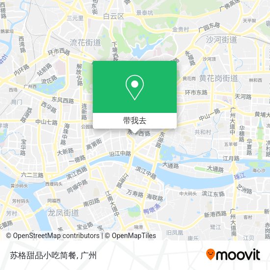 苏格甜品小吃简餐地图
