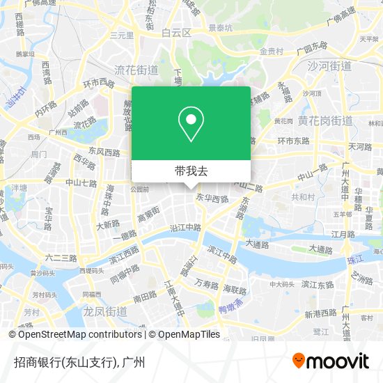 招商银行(东山支行)地图