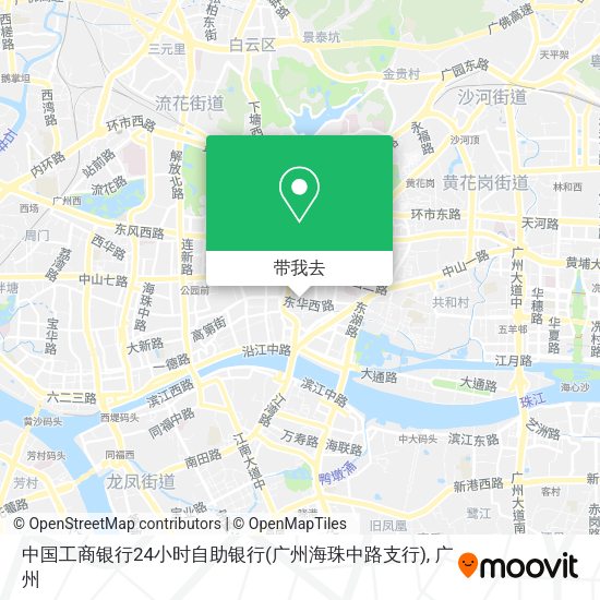 中国工商银行24小时自助银行(广州海珠中路支行)地图