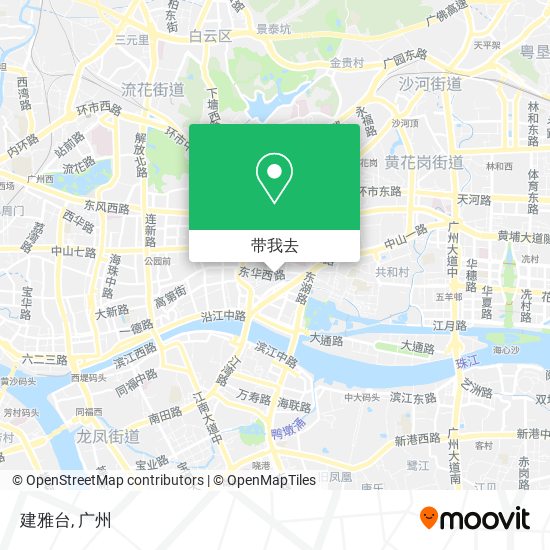 建雅台地图