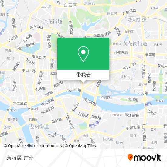 康丽居地图
