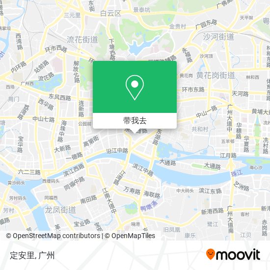 定安里地图