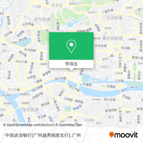 中国农业银行(广州越秀南路支行)地图