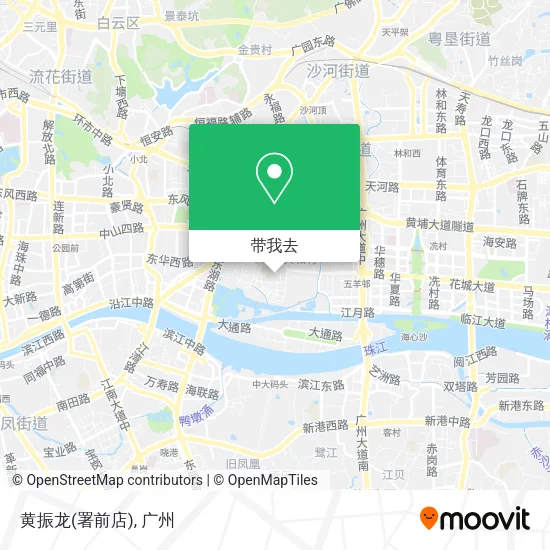 黄振龙(署前店)地图
