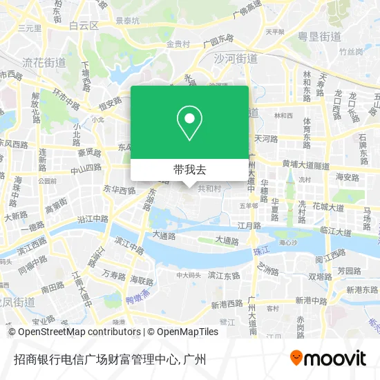 招商银行电信广场财富管理中心地图