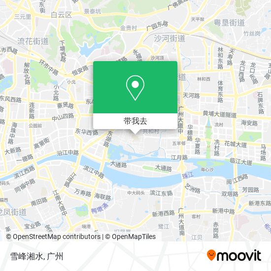 雪峰湘水地图