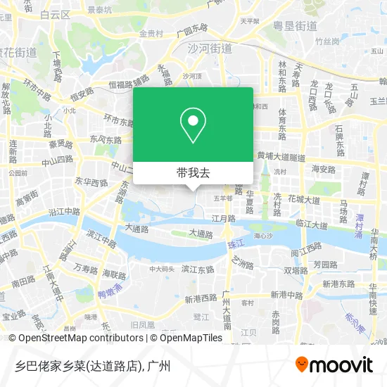 乡巴佬家乡菜(达道路店)地图