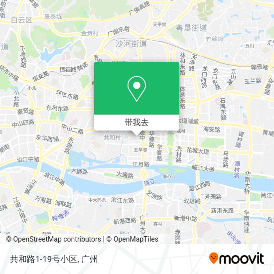 共和路1-19号小区地图