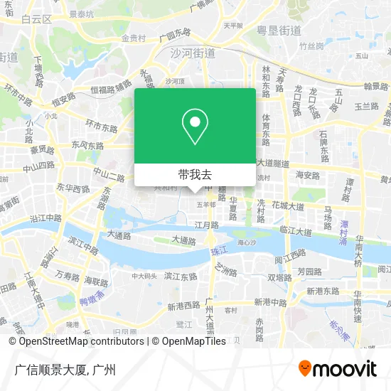 广信顺景大厦地图