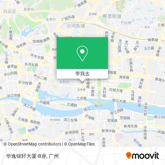 华逸锦轩大厦-B座地图