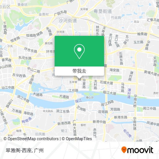 翠雅阁-西座地图