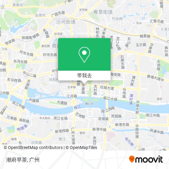潮府早茶地图