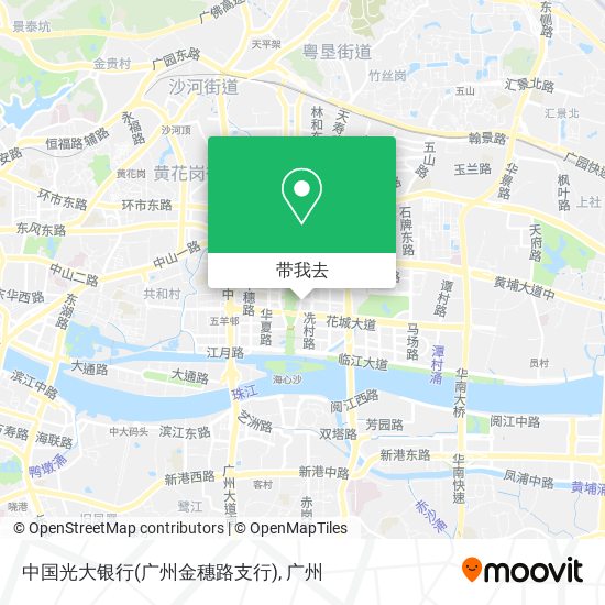中国光大银行(广州金穗路支行)地图