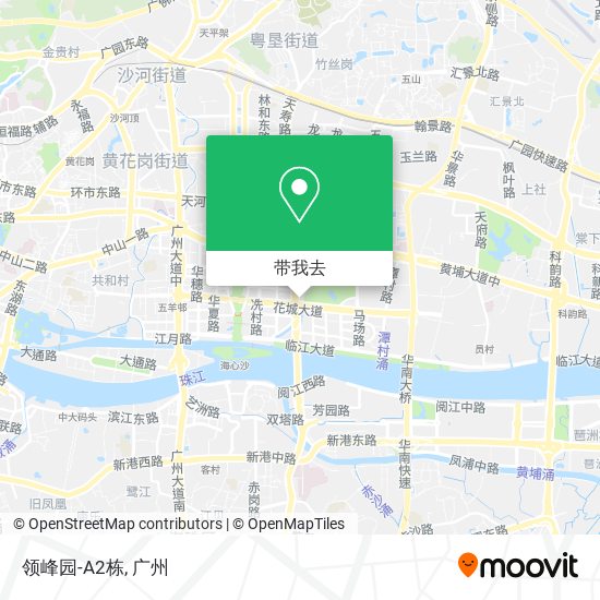 领峰园-A2栋地图