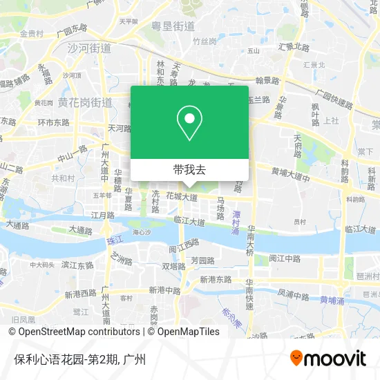 保利心语花园-第2期地图