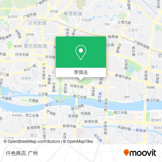 仟色商店地图