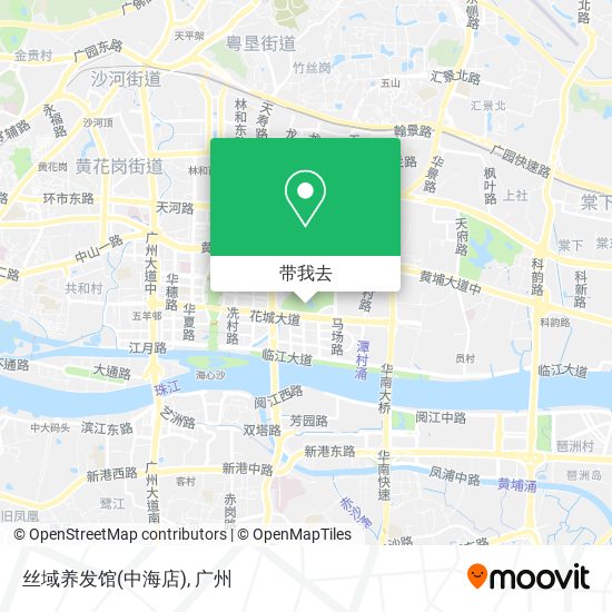 丝域养发馆(中海店)地图