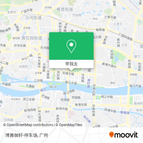 博雅御轩-停车场地图