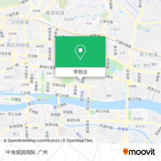 中海观园国际地图