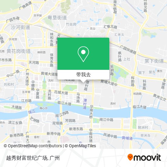 越秀财富世纪广场地图