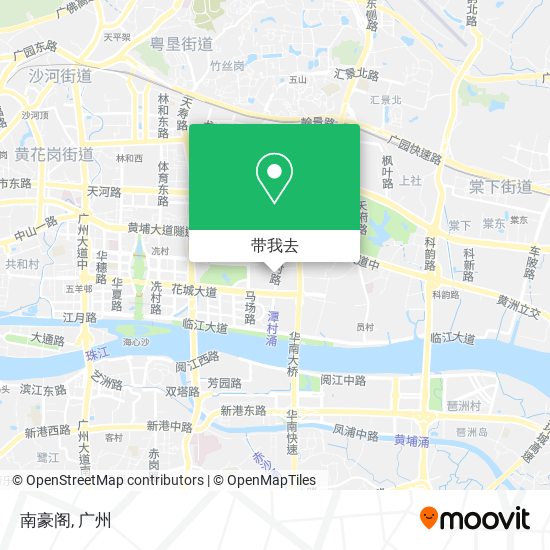 南豪阁地图
