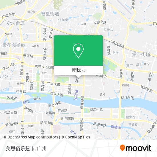 美思佰乐超市地图