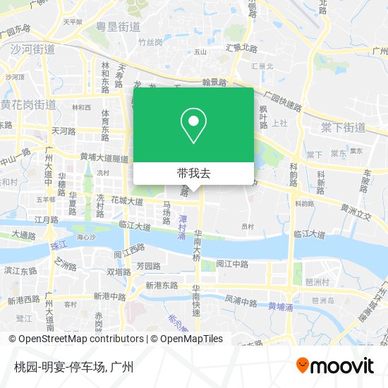 桃园-明宴-停车场地图