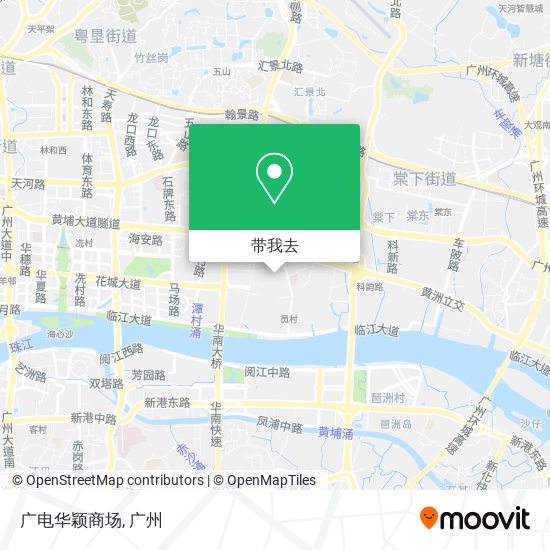 广电华颖商场地图