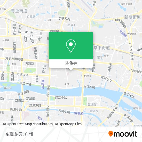 东璟花园地图