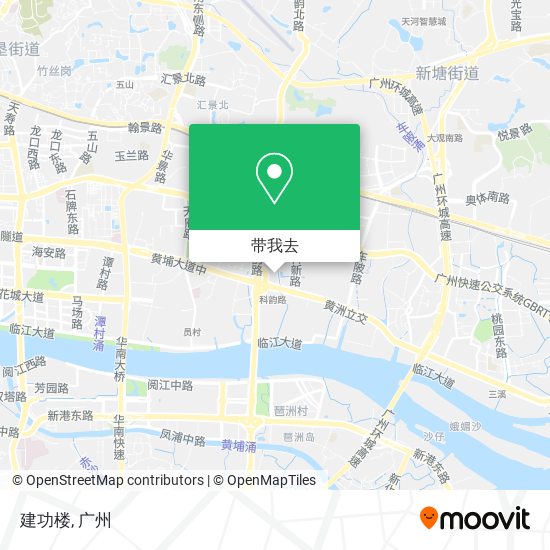 建功楼地图