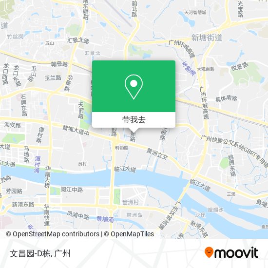 文昌园-D栋地图