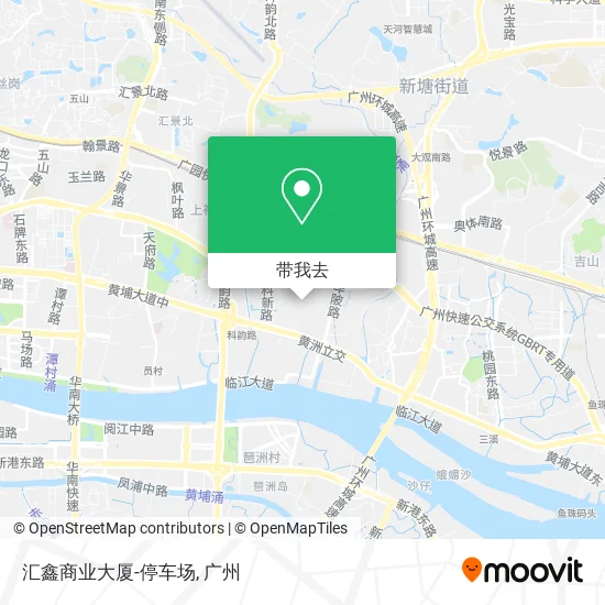 汇鑫商业大厦-停车场地图