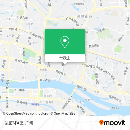 骏茵轩A座地图