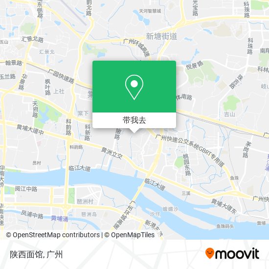 陕西面馆地图