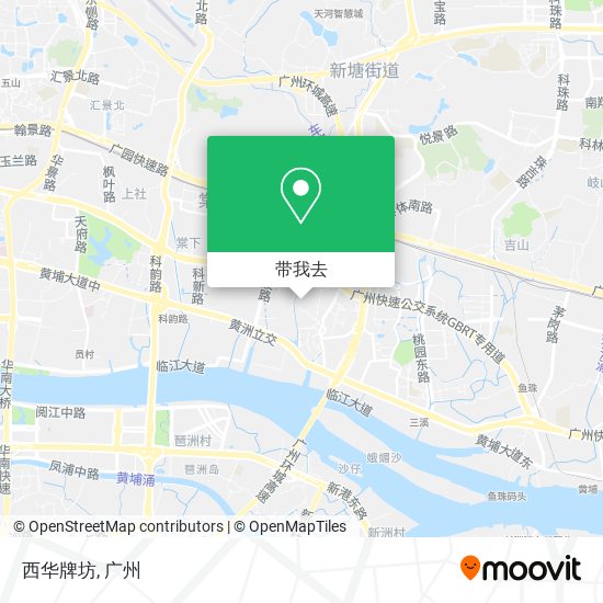 西华牌坊地图
