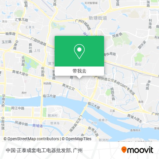 中国·正泰成套电工电器批发部地图