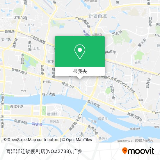 喜洋洋连锁便利店(NO.a2738)地图