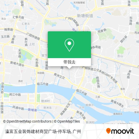 瀛富五金装饰建材商贸广场-停车场地图