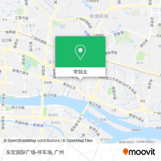 东宏国际广场-停车场地图