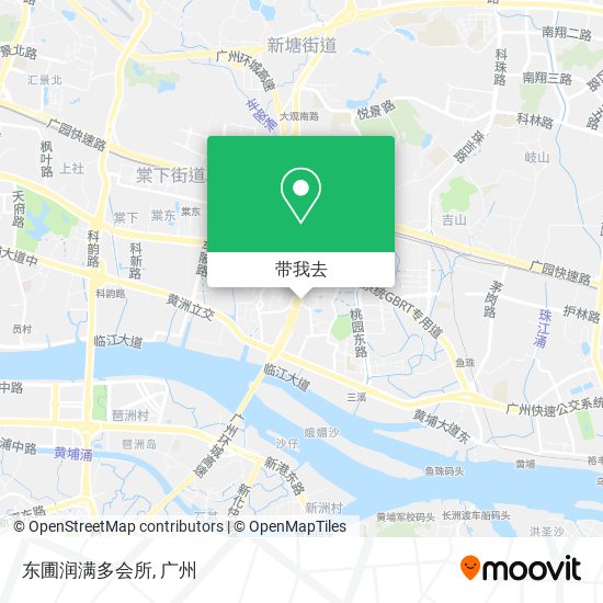 东圃润满多会所地图
