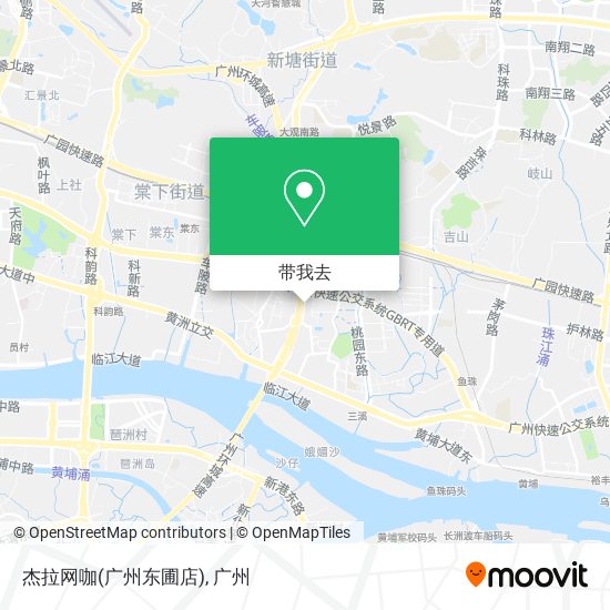 杰拉网咖(广州东圃店)地图