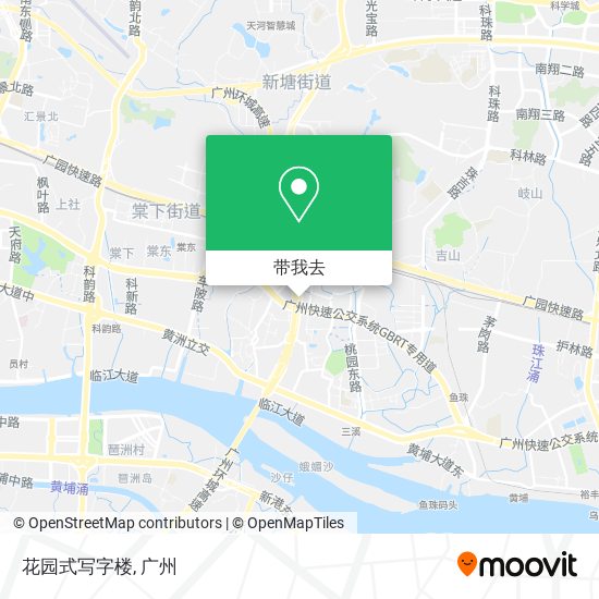 花园式写字楼地图