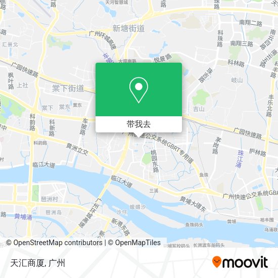 天汇商厦地图
