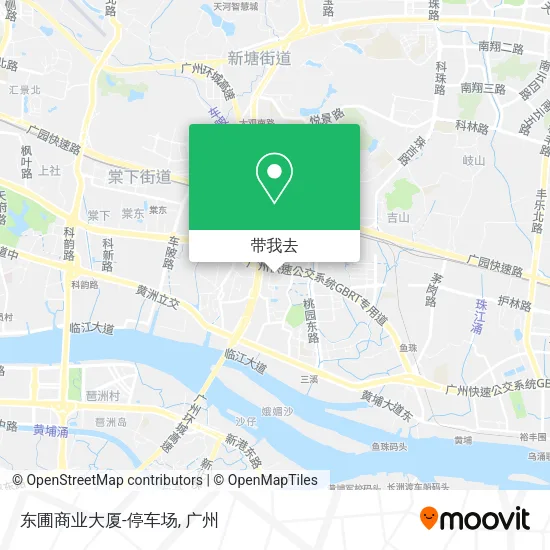 东圃商业大厦-停车场地图