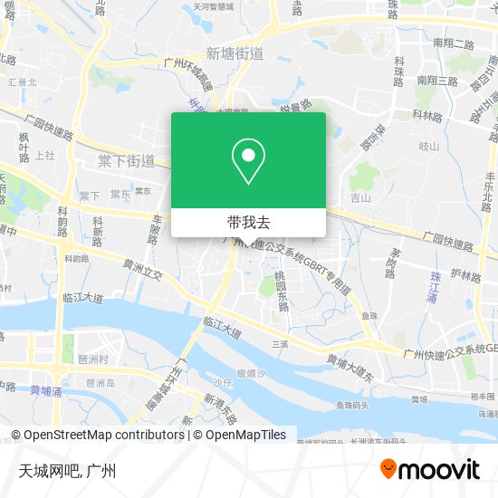 天城网吧地图