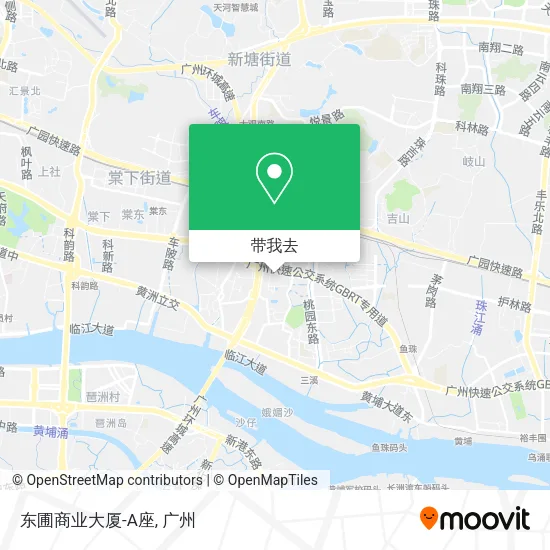 东圃商业大厦-A座地图